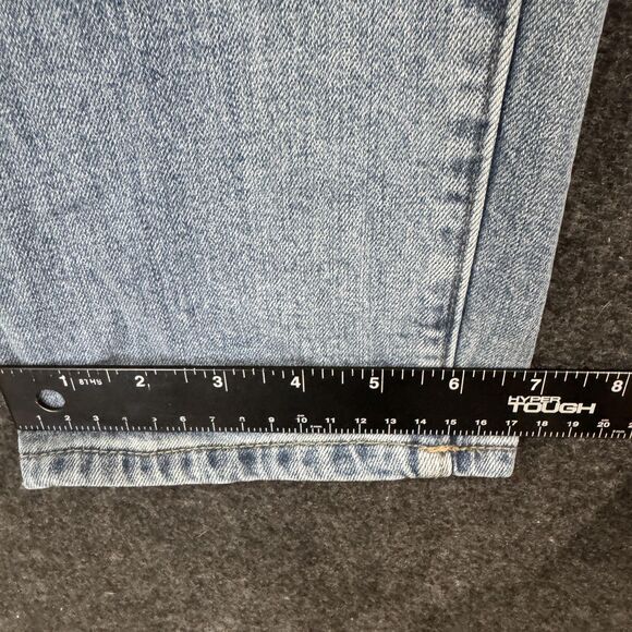 Lucky Brand Sweet Crop Jeans Womens 8 29 Light Wash Stretch Denim Blue Mid Rise - Picture 8 of 13